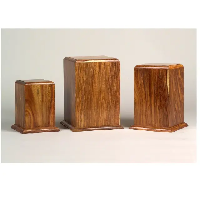 लकड़ी के अंतिम संस्कार urns के लिए राख वयस्क लकड़ी urns