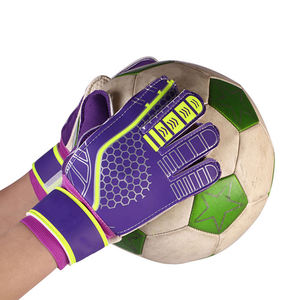 Guantes de portero de fútbol personalizados de alta calidad, Material de látex para entrenamiento, ejercicio, deportes, el mejor portero, guantes de Palma - Product Image 4