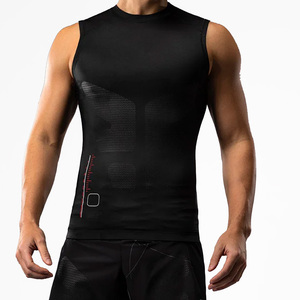 Top de compresión sin mangas BJJ MMA personalizado, ropa deportiva para entrenamiento de gimnasia, OEM - Product Image 1