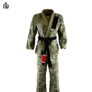 Nueva llegada logotipo personalizado Jiu Jitsu Kimono trajes transpirable estiramiento suministro al por mayor Pakistán verificado personalizado BJJ Gi uniforme - Product Image 2