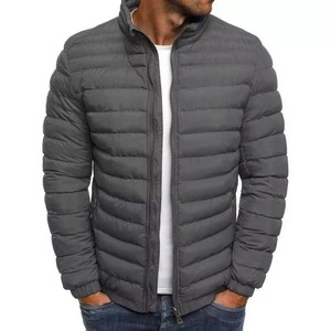 Winter Solid <b>men</b> Crop Puffer Down <b>Jacket</b> Bomber <b>Jacket</b> Bubble Coat Women <b>Long</b> Sleeve Thick Zipper Bubble <b>Jackets</b> - Product Image 1