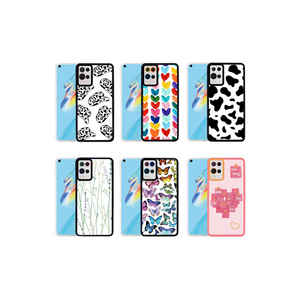 Étui en silicone liquide à motifs Premium M-Fit pour Oppo A54 4G, coque arrière protectrice durable avec design doublé - Modèle S23 Plus - Product Image 3