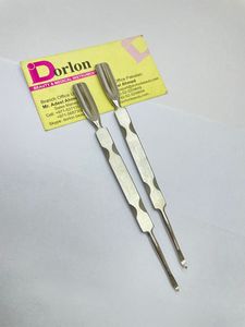 อุปกรณ์ทำเล็บเครื่องมือดันหนังกำพร้าสแตนเลสสตีลอุปกรณ์ดูแลเล็บใช้ซ้ำได้ทนทานสองด้าน - Product Image 3