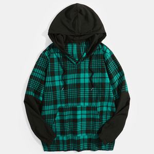 Meilleure vente hommes décontracté Streetwear à capuche solide motif hiver sweat à capuche col nouveauté personnalisable fabriqué au Pakistan - Product Image 1