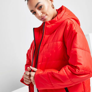 แจ็คเก็ตพัฟเฟอร์แฟชั่นขายส่งแบบเรียบง่าย สกรีนโลโก้ได้ สำหรับผู้หญิง ผลิตจากโรงงาน กันน้ำ ระบายอากาศได้ดี - Product Image 3