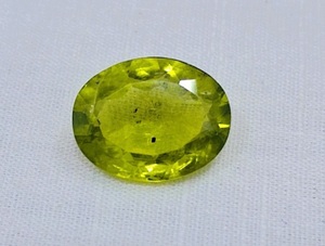 Piedra de corte de peridoto natural, fabricación de piedras preciosas sueltas para joyería, joyería hecha a mano de forma ovalada - Product Image 4