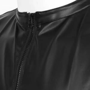 Diseño personalizado transpirable sin mangas de cuero genuino chaleco chaqueta Color sólido ropa de calle de invierno Chaleco de cuero más vendido - Product Image 4