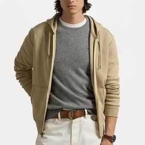 Sudadera con Capucha de Felpa, Corte Regular, 100% Algodón, Secado Rápido, Transpirable, Invierno, Unisex, Color Sólido, Antiarrugas, para Hombre - Product Image 2