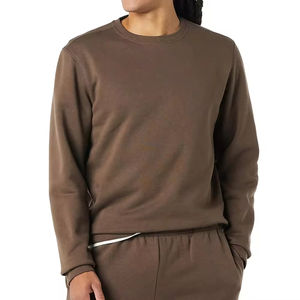 À la mode hommes automne Street Wear plaine coupe régulière 100% coton sweats personnalisables brodé Logo sweats à capuche faits - Product Image 1