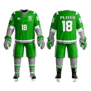 Maillot de hockey réversible personnalisable pour jeunes, uniforme d'entraînement en gros pour hockey sur glace - Product Image 1