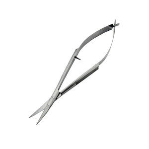 Tijeras de Resorte para Pestañas Profesionales de Acero Inoxidable Sólido, Venta al por Mayor, Personalizadas - Product Image 1