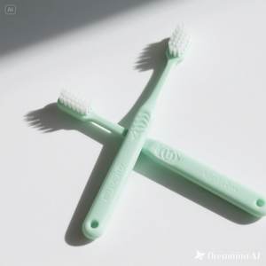 กล่อง200ใส่แปรงสีฟันสำหรับโรงแรมสีเขียวพาสเทลหรูหรา - Product Image 2