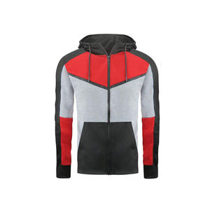 Conjunto de dos piezas de ropa de secado rápido de fabricante al por mayor, sudaderas con capucha y sudadera de gran tamaño de lana personalizada, conjunto de chándales para correr para hombre - Product Image 5