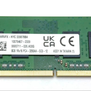 Nuevo genuino para <span class=keywords><strong>Kingston</strong></span> 8 GB 1Rx16 <span class=keywords><strong>DDR4</strong></span> 3200 MHz 260 Pin Módulo de memoria para computadora portátil KKRVFX-HYC - Product Image 1