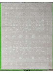 Custom Traditional Silver Persian <b>Carpet</b> Modern Floral Rug New Zealand Wool Tufted Cut Pile Hand Knotted for Home Use on Sale - Product Image 3