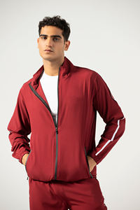 Custom Winter Nylon Polyester Tracksuit Two Piece Jogging Track Suit Windbreaker <b>Jacket</b> Sets for <b>Men</b> Sweat Suit - Product Image 4