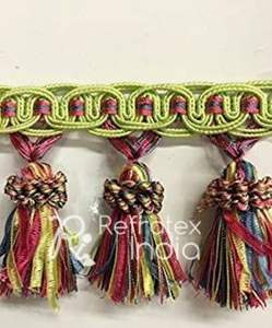 Classic Design <b>Tassel</b> <b>Fringe</b> Bulk Supplier and Manufacture by Refratex India Made in India for Best Quality and Low Price - Product Image 2