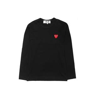 เสื้อยืดแขนยาวผู้ชายสีดำ - Product Image 1