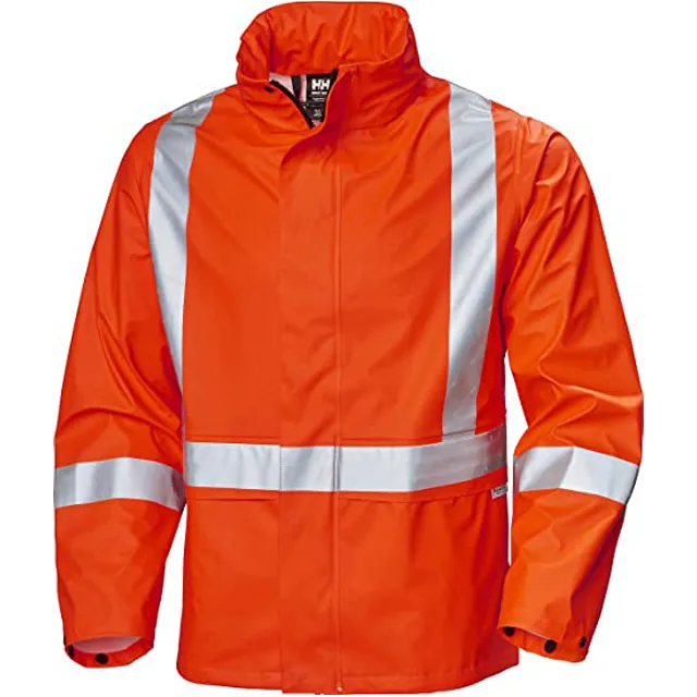 high quality polyester Jacket Hi Vis Orange Jacket Construction Safety Clothing High Quality 3m Reflective safety Winter Jackets