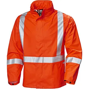 hochwertige Polyesterjacke Hi Vis orangejacke Bausicherheitskleidung hochwertige 3m reflektierende Sicherheit Winterjacken