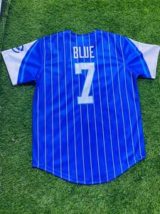 Dernier maillot de baseball quantité minimale de commande bas personnalisé Nouveau design Maillot de baseball à sublimation - Product Image 3