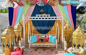 Decoración de Estilo Marroquí Musulmán para Escenarios, Lámparas Marroquíes Turcas Modernas para Bodas y Eventos, Lámparas Marroquíes de FRP en Oferta - Product Image 2