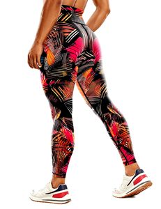 Pantalones de Yoga de Cintura Alta con Efecto Levanta Glúteos, Primavera 2025 - Leggings Deportivos de Secado Rápido con Estampado Floral - Product Image 4
