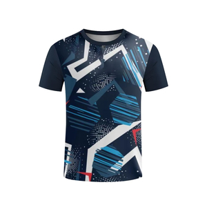 <b>Badminton</b> Breathable T-Shirt Loose Casual Quick-Drying Drop shipping <b>Products</b> Summer Clothing Sports Quick-Drying - Product Image 1