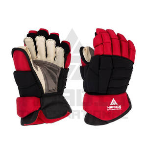 Gants de hockey sur glace avec logo personnalisé Gants de protection des mains Gants de hockey sur glace avec doigt complet avec taille personnalisée - Product Image 1