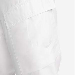 Pantalones Deportivos Cargo de Algodón Blanco para Hombre, Cintura Elástica, Múltiples Bolsillos, Ropa Casual de Primavera - Product Image 4