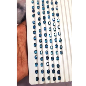 100ชิ้นไคยาไนต์สีเขียวธรรมชาติขนาด7x5มม. 102ทรงวงรีขายดีมากสินค้าขายดีคุณภาพสูง kyanite Facet อัญมณีหลวมเรา $144สำหรับทุกคน - Product Image 4