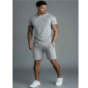 Men's Acid Wash Logo Outfits Summer Two-Piece Track <b>Suit</b> Set with Hooded Collar Solid Pattern <b>Short</b> Knee Length for Winter - Product Image 4