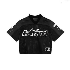 Ensemble deux pièces d'été surdimensionné et ample pour hommes, en coton épais 100%, comprenant un T-shirt à col zippé et un short, fabrication OEM/ODM sur mesure - Product Image 2