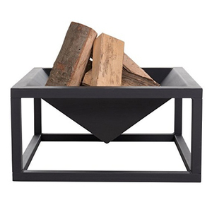 เตาผิงสเตนเลสสำหรับรีสอร์ทเตาไฟกลางแจ้งกองไฟในสวนทรงกลมทำจากโลหะ - Product Image 3