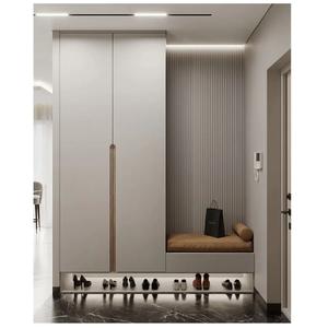 ตู้เก็บรองเท้าไม้กันน้ำสไตล์ฝรั่งเศสขนาดปรับแต่งได้ชุดตู้เสื้อผ้าชุดคอมโบการสนับสนุนทางเทคนิคออนไลน์รับประกัน5ปีใช้งานง่าย - Product Image 1