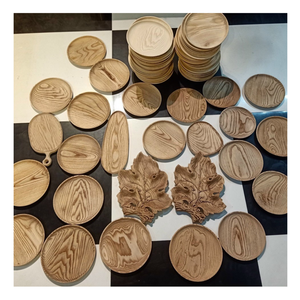 Plato de madera natural de Vietnam, respetuoso con el medio ambiente para servir comida, elegante bandeja de madera en formas únicas para restaurantes de lujo - Product Image 5