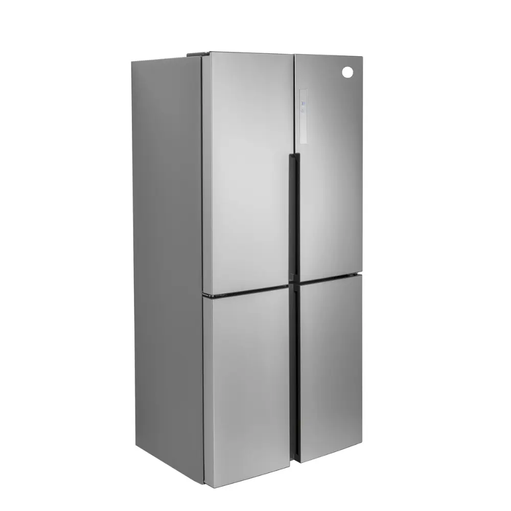 ビッグセール6.4Cu。フィート黒のステンレス鋼のクワッドドア冷蔵庫製氷機