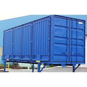 Plate-forme robuste de conteneur d'expédition de corps mobiles pour l'usage intermodal compatible de rail de camion - Product Image 2