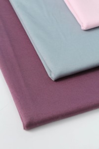 Tela de Punto Interlock de Algodón Mercerizado de Alta Calidad, 90% Algodón, 10% Elastano, 205 g/m², 180 cm, 80S/1+20D, para Camisetas - Product Image 4