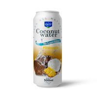 Private Label Oem/Tan Do 500 Ml Biologisch Kokoswater Met Pulp Gearomatiseerde Gesteriliseerde Haccp Gecertificeerd Gratis Monster Van Vietnam