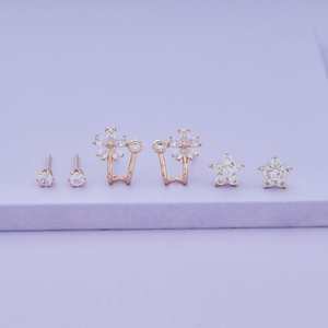 Boucles d'oreilles tendance 156131 pour les occasions de cadeaux - Product Image 1