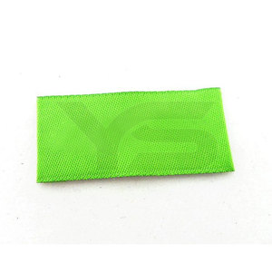 ป้ายผ้าทอสีส้มสำหรับเสื้อผ้าพิมพ์โลโก้ตามสั่ง - Product Image 3