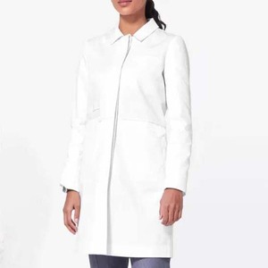 ชุดสครับผ้าสแปนเด็กซ์สำหรับผู้หญิงเสื้อโค้ทสำหรับห้องแล็ปของนักวิทยาศาสตร์เครื่องแบบพยาบาลสไตล์ใหม่งานตามสั่ง - Product Image 2