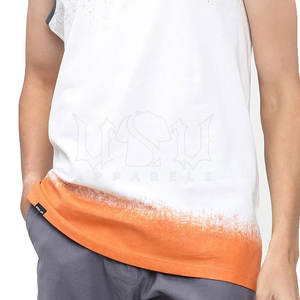 Camiseta sin mangas transpirable de secado rápido al por mayor Camiseta sin mangas de bajo precio Ropa de entrenamiento sin mangas Camiseta sin mangas para hombres - Product Image 2