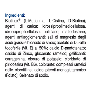 Suplemento Alimenticio Premium en Polvo de Hierbas Naturales Italianas con Vitaminas, Minerales y Biotinax para el Cabello y las Uñas - Product Image 3