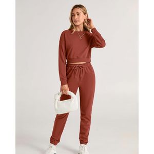 Chándal de tendencia de peso ligero para mujer, colección de verano, chándal de talla grande estampado ajustado a la moda - Product Image 2