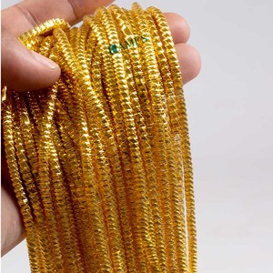 Hilo de bordar zardozi Purl Gimp de alambre de lingotes de Metal francés profesional - Product Image 6