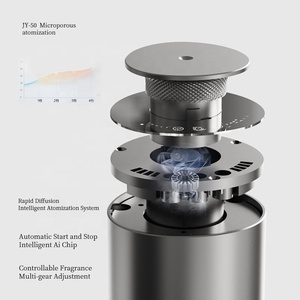 Diffuseur <span class=keywords><strong>d</strong></span>'arômes électrique à brume fraîche 1000 ml, sans eau, sans fil, avec contrôle par application, en métal, pour huiles essentielles, usage domestique – Vente chaude - Product Image 5