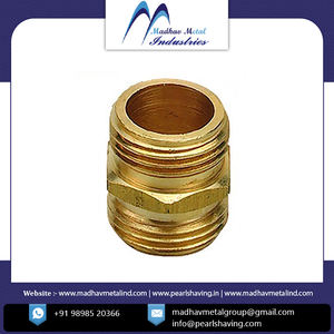 Conector macho de pezón de manguera automotriz de latón de tamaño personalizado Accesorios de manguera PEX forjados con servicio OEM y garantía de 3 años de la India - Product Image 3