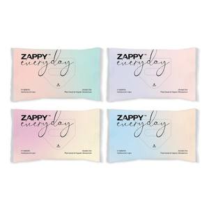 Zappy 15S ผ้าเช็ดทำความสะอาดแบบเปียกออร์แกนิกให้ความชุ่มชื้นต้านเชื้อแบคทีเรียปราศจากแอลกอฮอล์ - Product Image 1